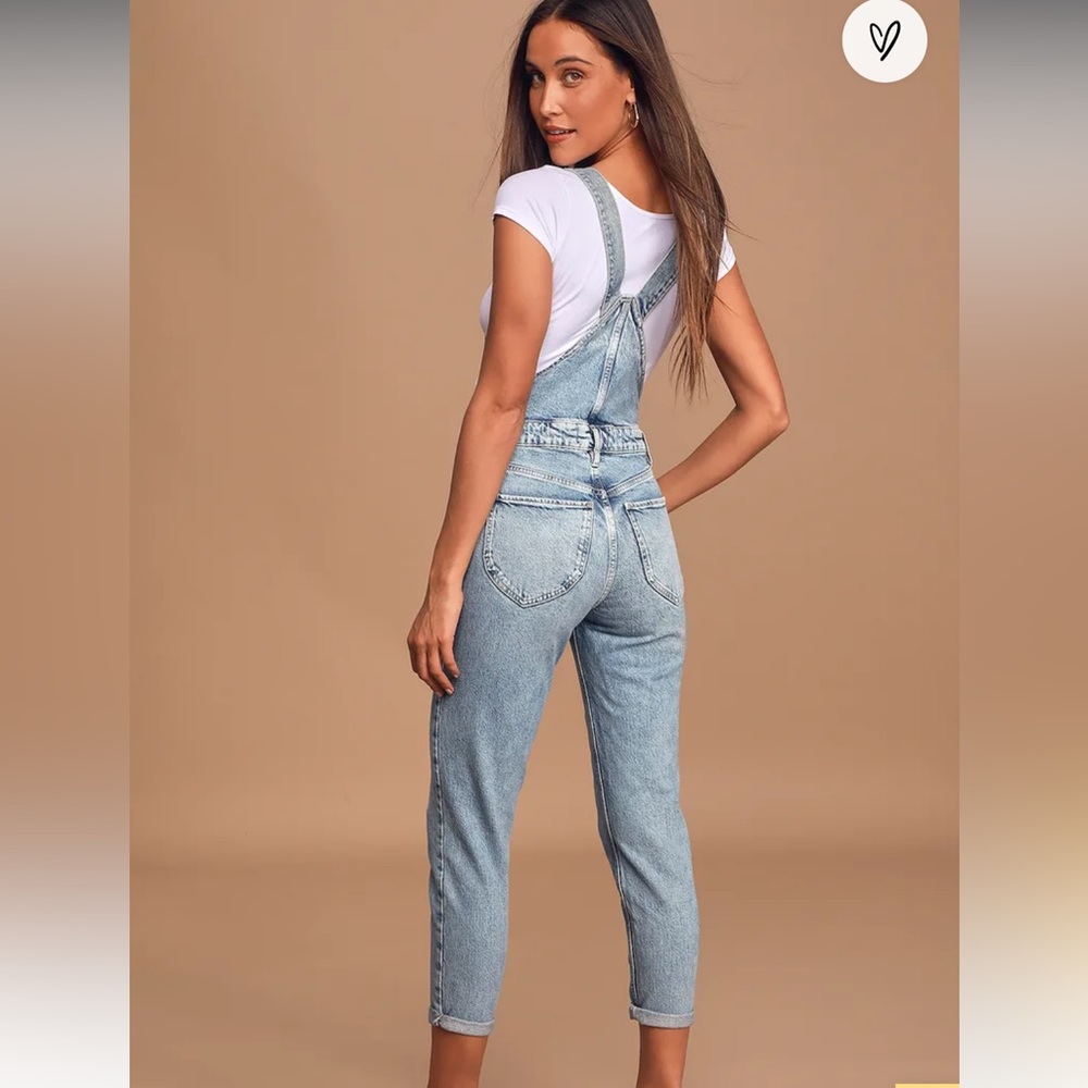Free People Stone Beach Shelby Overalls - Picture 5 of 17